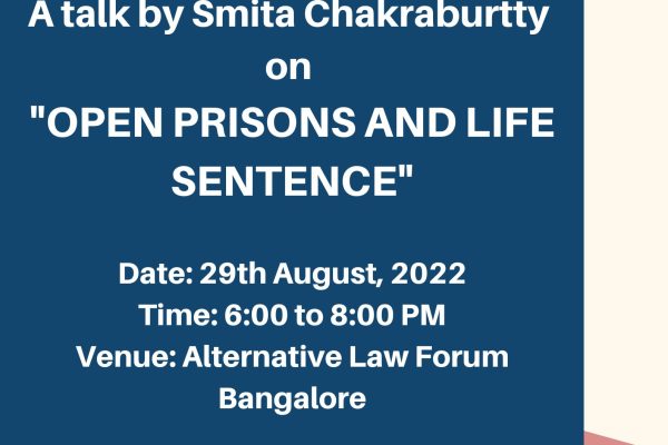 Open Prisons and Life Sentence